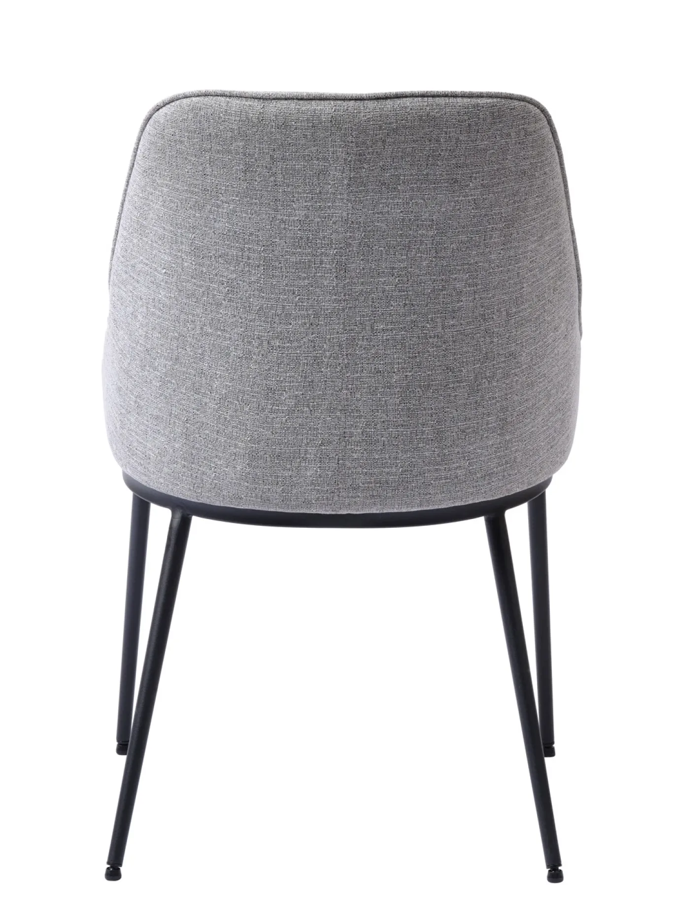 Eetkamerstoel Meridian Mid Grijs Tweed - Giga Living