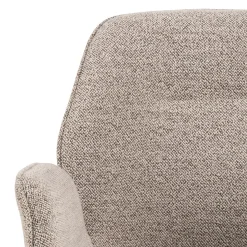 Eetkamerstoel met Armleuning Marouan Bouclé Beige - Giga Living