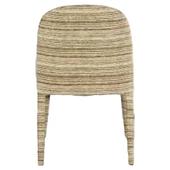 Eetkamerstoel Mia Taupe Chenille - Giga Meubel