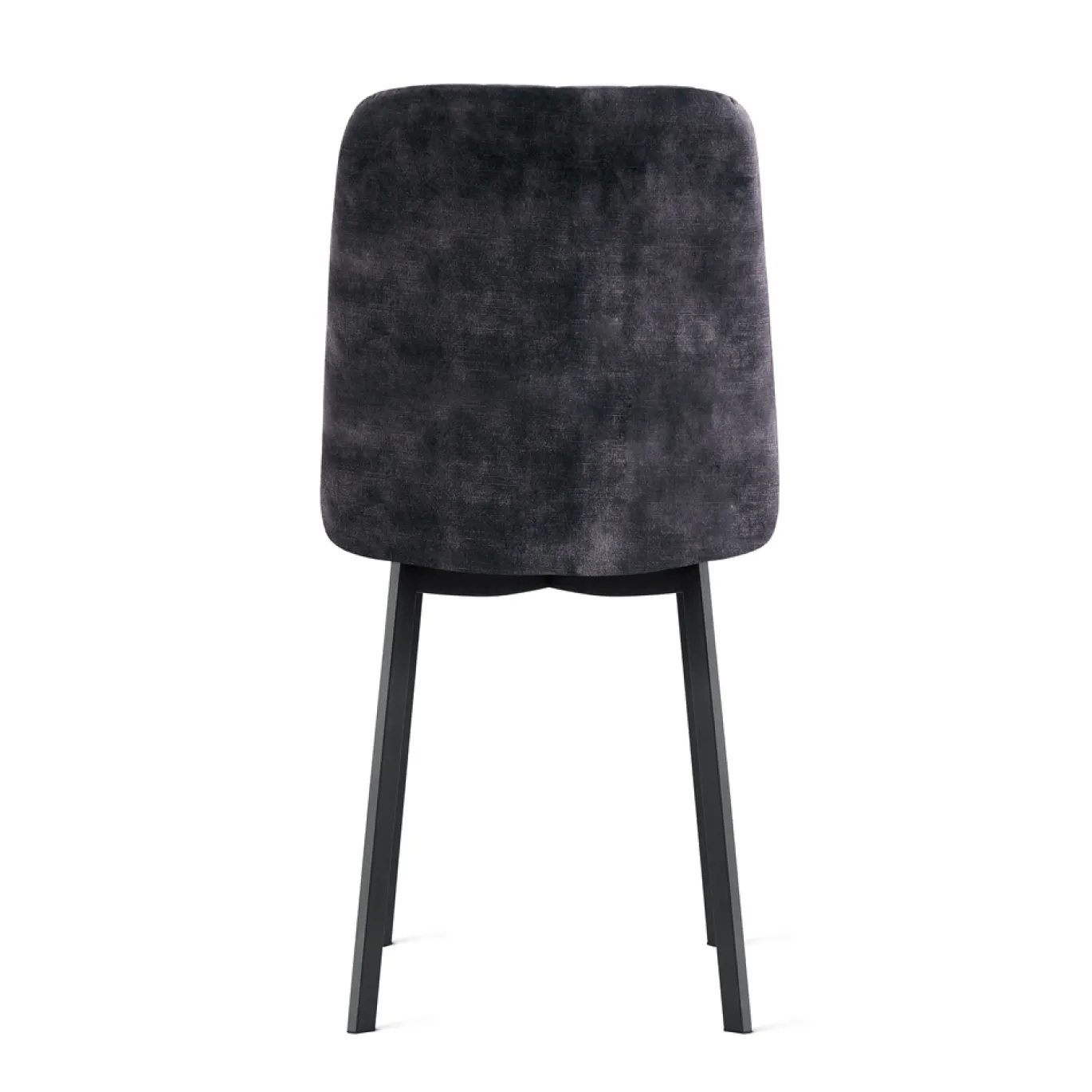 Eetkamerstoel Minsk Velvet Antraciet - Giga Meubel