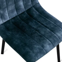 Eetkamerstoel Minsk Velvet Petrol - Giga Meubel