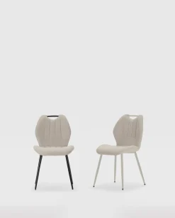 Eetkamerstoel Muli Beige /beige - Giga Meubel