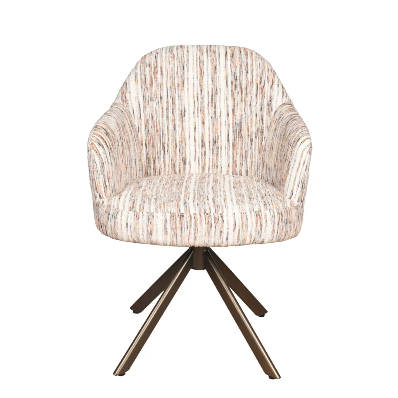Eetkamerstoel New York Be Stylish Multigrey Venus Draaibaar Anodic
