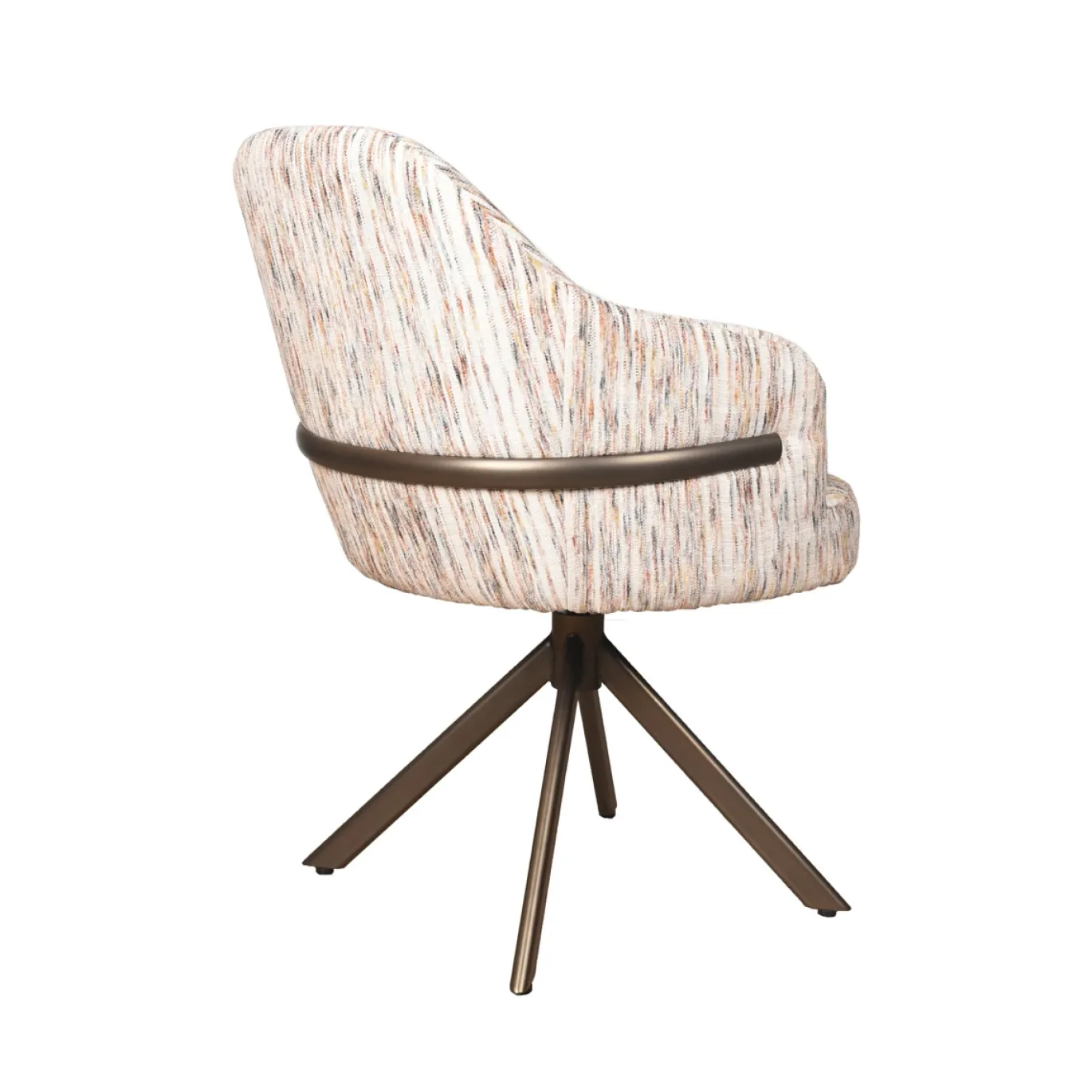 Eetkamerstoel New York Be Stylish Multigrey Venus Draaibaar Anodic