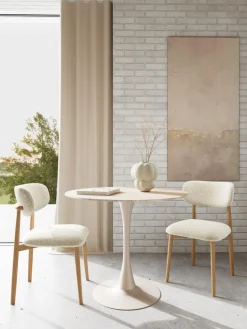 Eetkamerstoel Norton Cona Beige Set van 2 - Giga Living