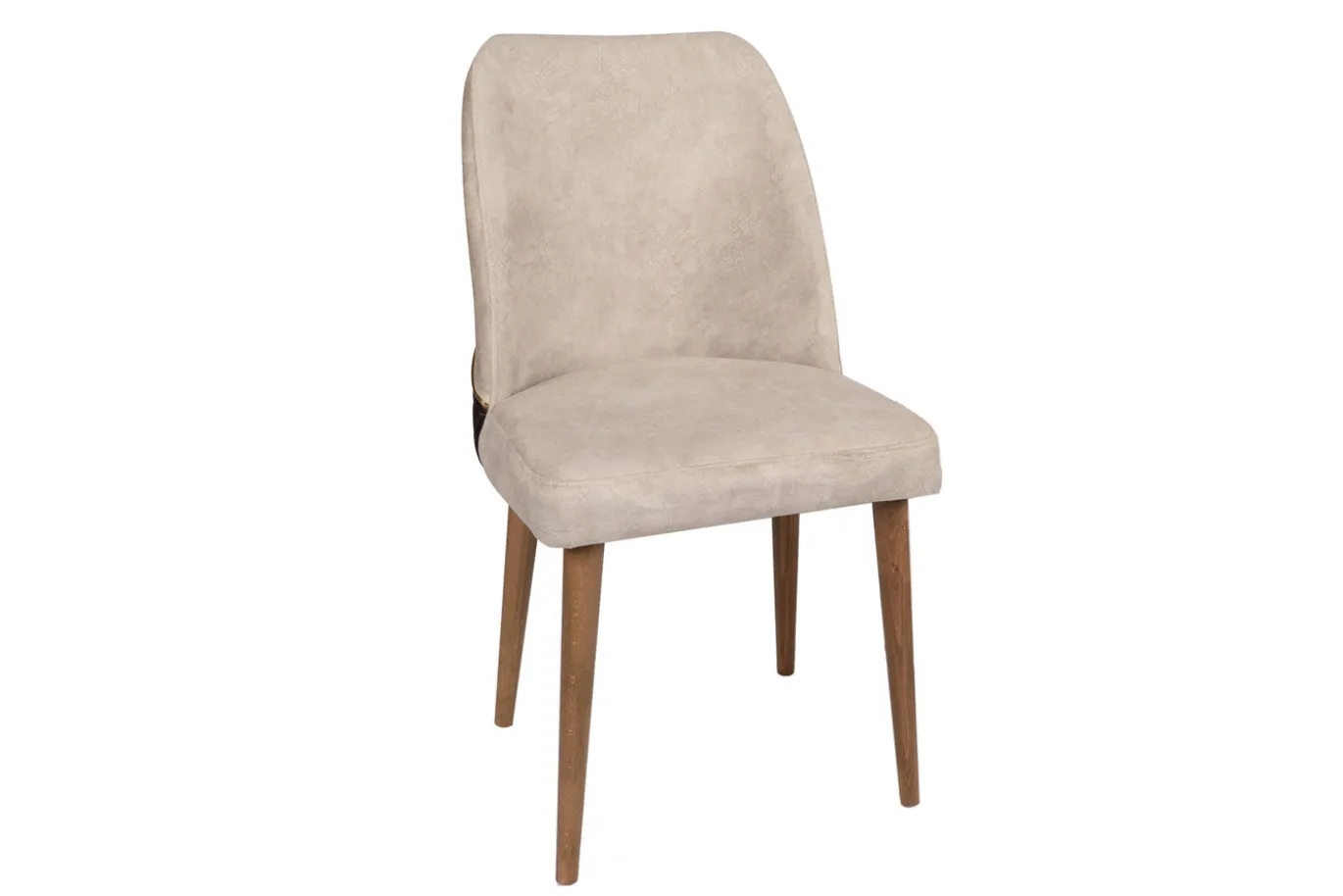 Eetkamerstoel Nova Velvet Crème Set van 2