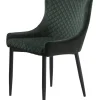 Eetkamerstoel Ottowa Groen Velvet - Giga Living