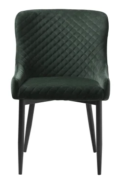 Eetkamerstoel Ottowa Groen Velvet - Giga Living