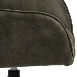 Eetkamerstoel Parma Met Armleuning Olijfgroen - Giga Living