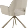 Eetkamerstoel Ravi Met Armleuning Apia Beige Set van 2 - Giga Living