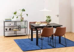 Eetkamerstoel Regina PU-Leer Bruin - Giga Living