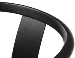 Eetkamerstoel Relate Zwart Eiken - Giga Living