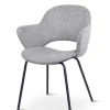 Eetkamerstoel Rowley Grijs - Giga Living
