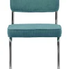 Eetkamerstoel Rupert Blauw Fabric - Giga Living