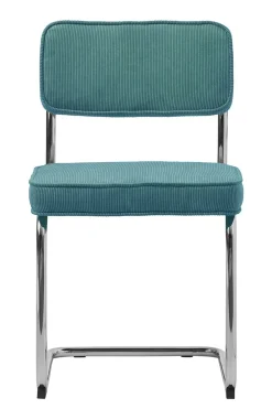Eetkamerstoel Rupert Blauw Fabric - Giga Living