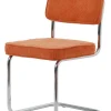 Eetkamerstoel Rupert Oranje Fabric - Giga Living