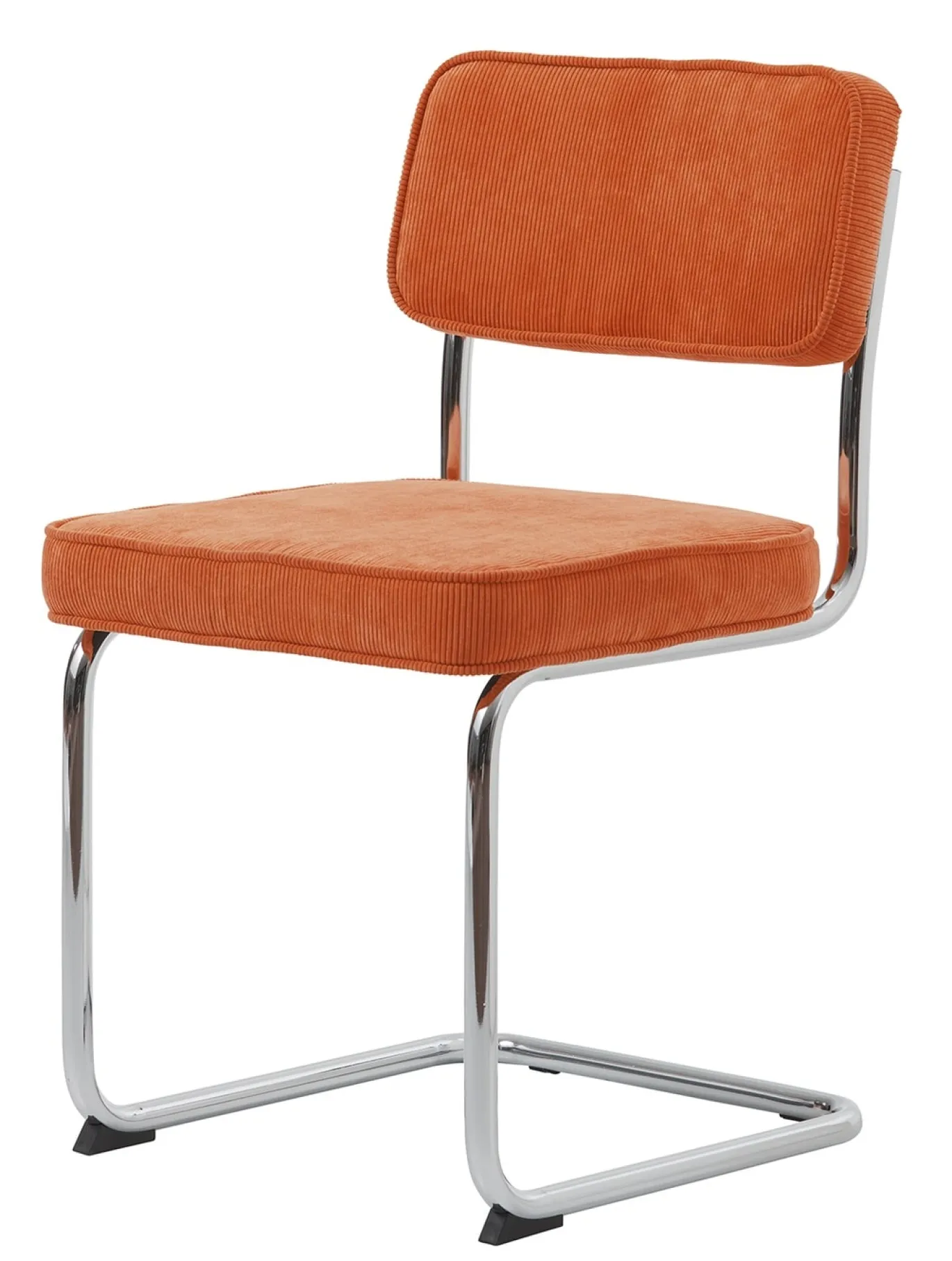 Eetkamerstoel Rupert Oranje Fabric - Giga Living