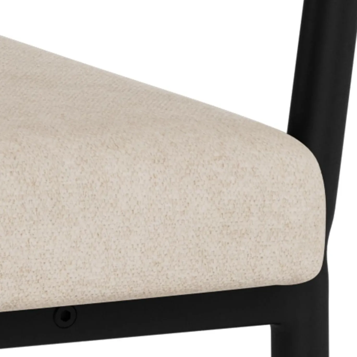 Eetkamerstoel Sienna Met Armleuning Apia Zand Set van 2 - Giga Living