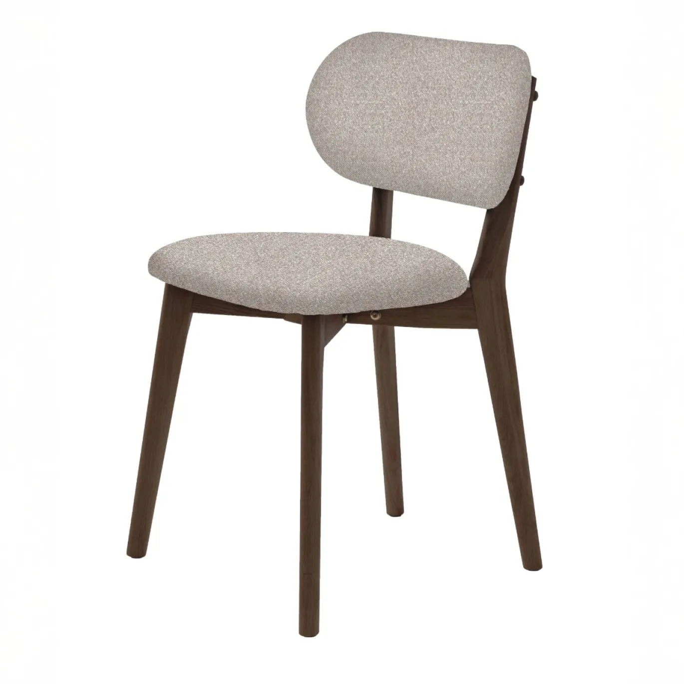 Eetkamerstoel Stilo Zand/bruin - Giga Living