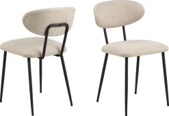 Eetkamerstoel Surat Beige - Giga Living