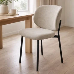 Eetkamerstoel Swan Linnen - Giga Living