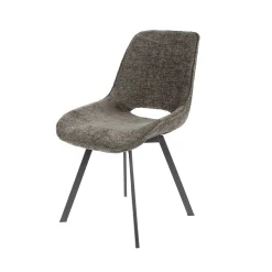 Eetkamerstoel Swivel Rich Taupe - Giga Meubel