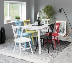 Eetkamerstoel Urvik Birch Wit - Giga Living