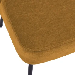 Eetkamerstoel Vero Velvet Taupe - Giga Meubel
