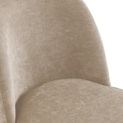 Eetkamerstoel Vero Velvet Taupe - Giga Meubel
