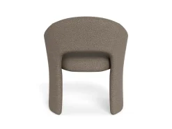 Eetkamerstoel Viona Met Armleuning Cona Taupe - Giga Living