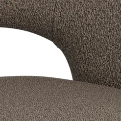 Eetkamerstoel Viona Met Armleuning Cona Taupe - Giga Living