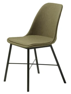Eetkamerstoel Whistler Up Olive Groen Fabric - Giga Living