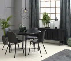 Eetkamerstoel Whistler Zwart - Giga Living