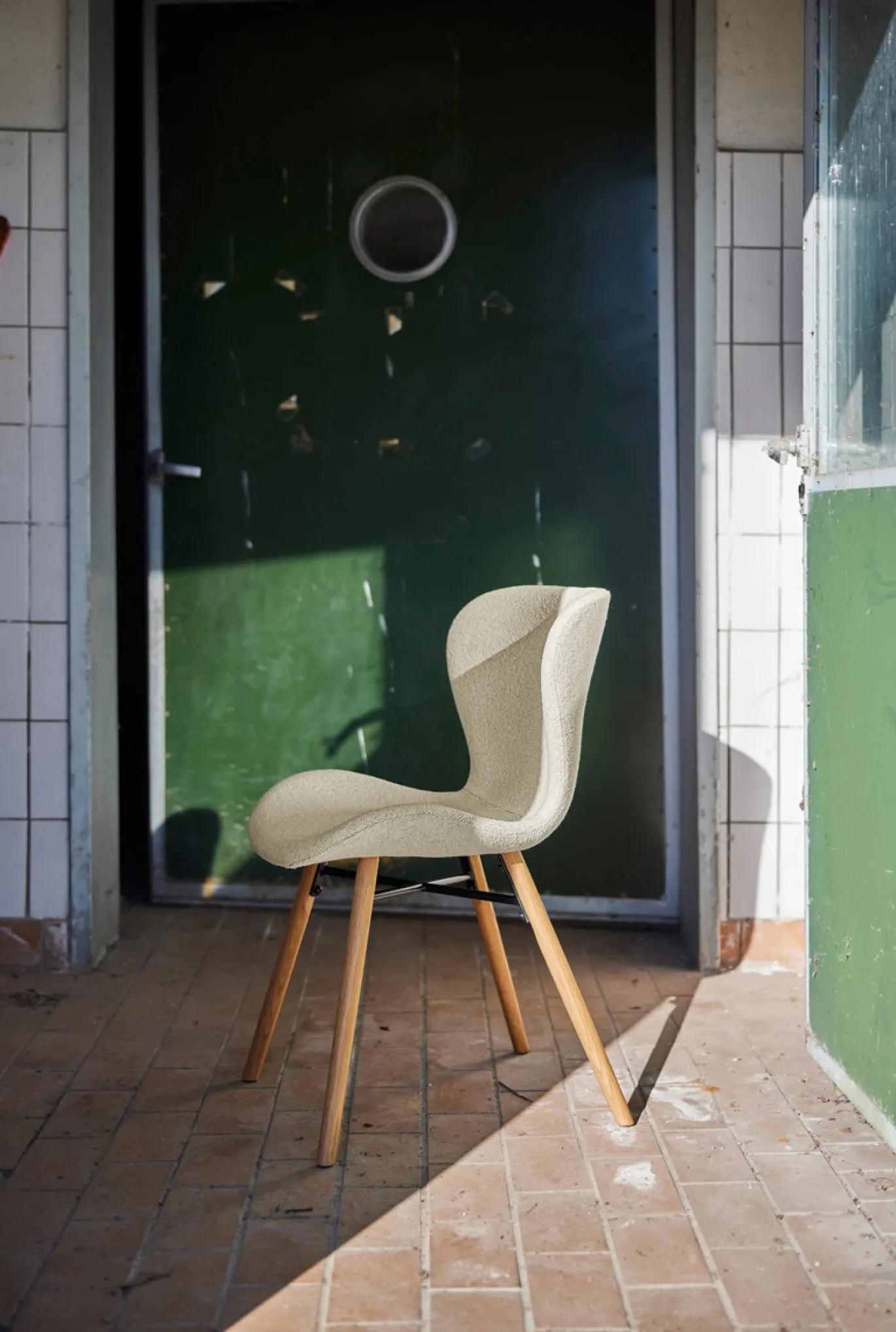 Eetkamerstoel Zaria Crème - Giga Living