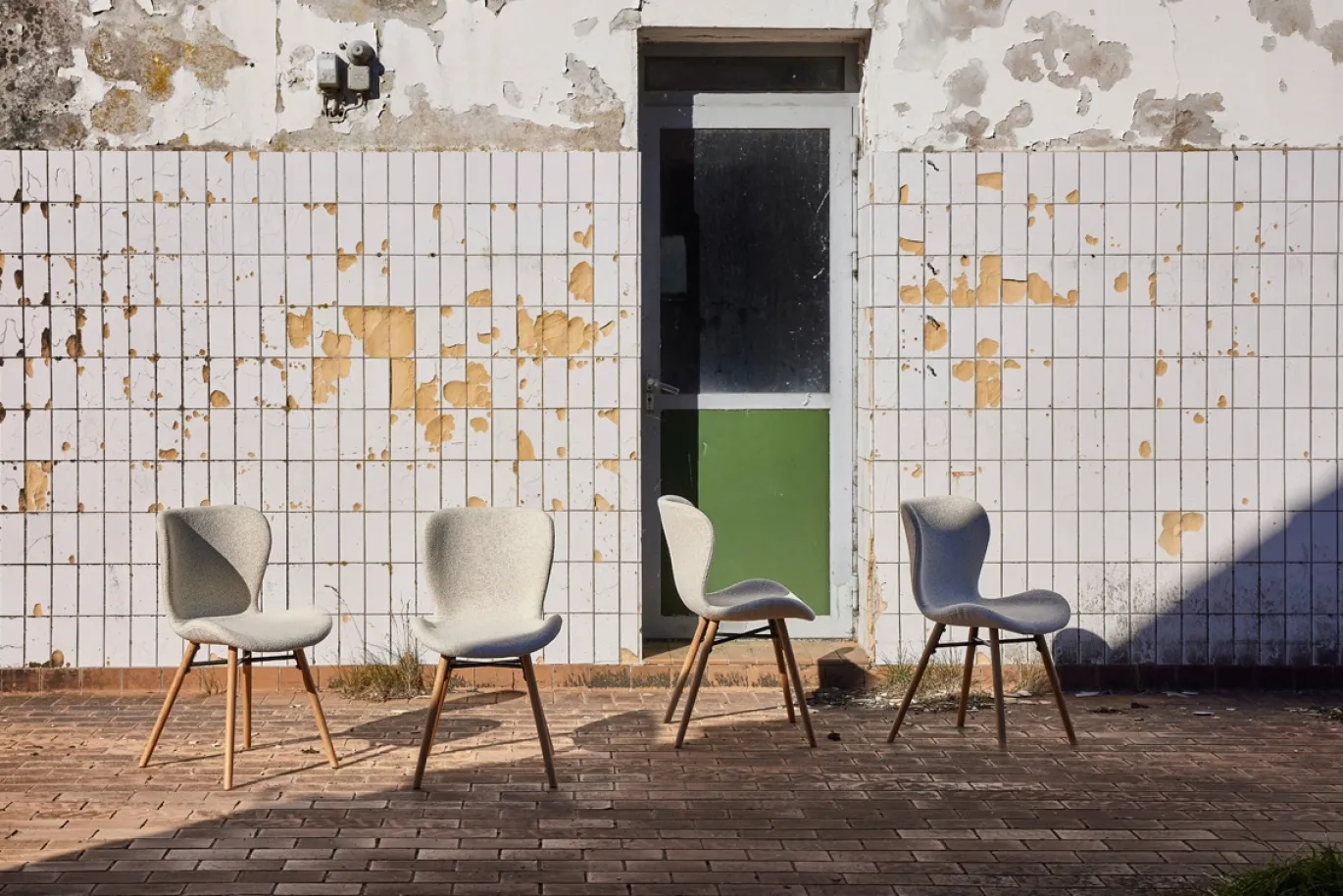 Eetkamerstoel Zaria Crème - Giga Living