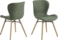 Eetkamerstoel Zaria Groen - Giga Living