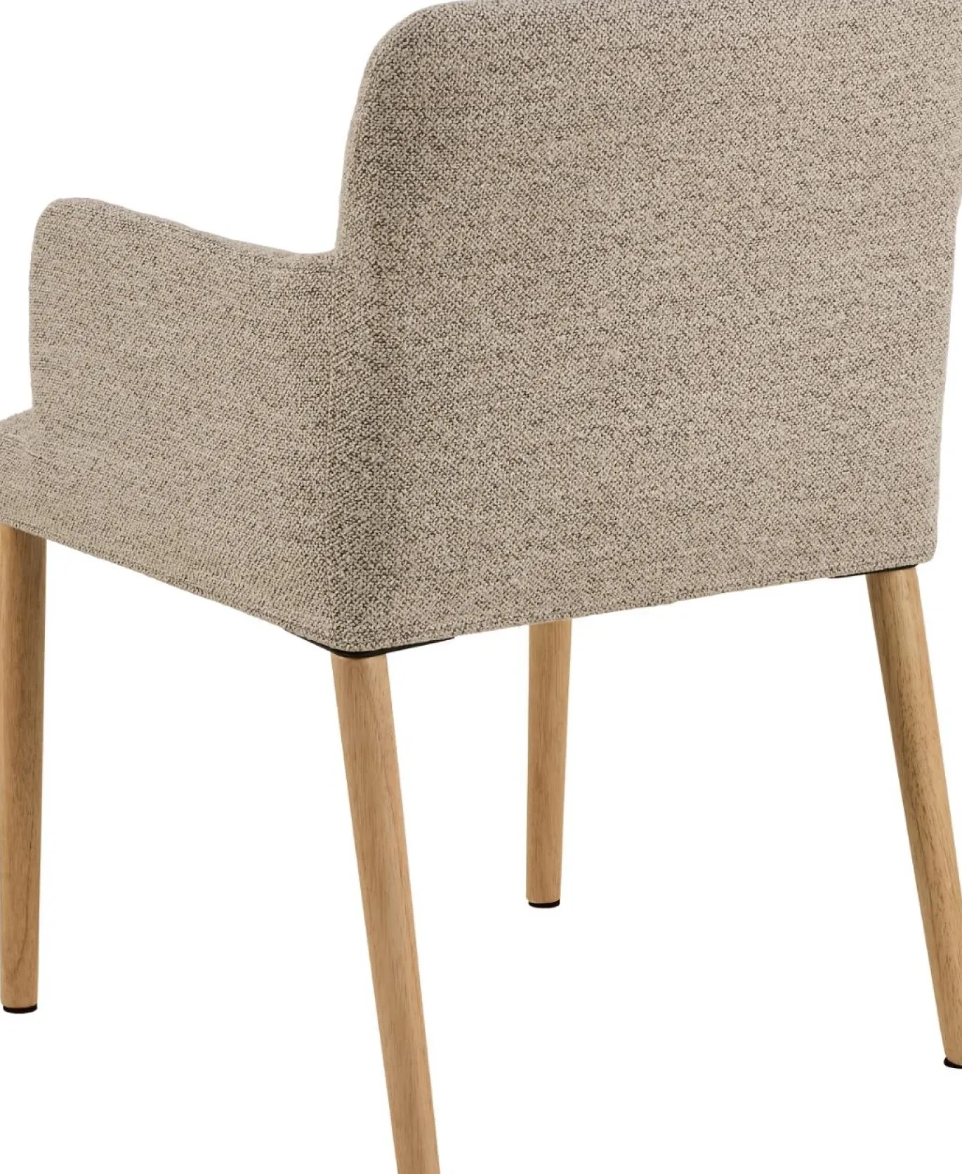 Eetkamerstoel Zumen Met Armleuning Beige Monza - Giga Living