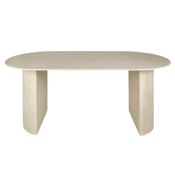 Eetkamertafel Arch Travertin 180cm - Giga Meubel