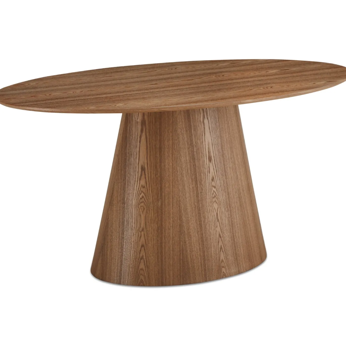 Eetkamertafel Tango Ovaal 160x90cm Eiken - Giga Meubel