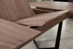 Eetkamertafel Tokyo Walnoot 200/250x100cm - Giga Meubel