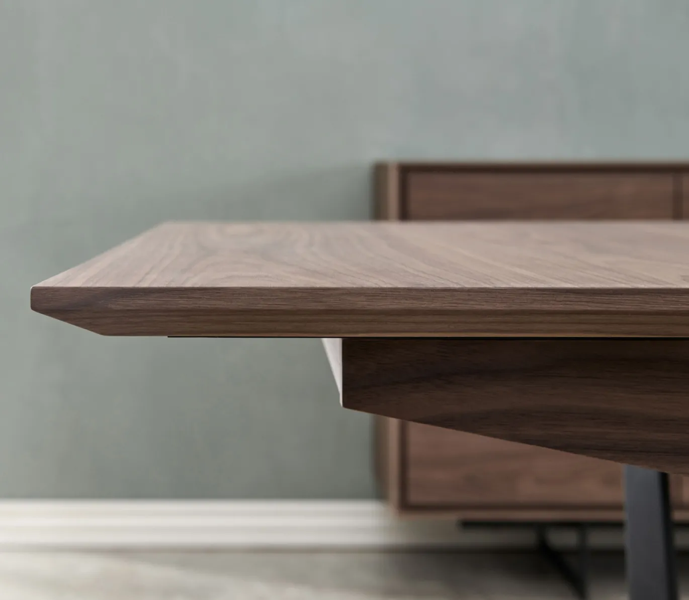 Eetkamertafel Tokyo Walnoot 200/250x100cm - Giga Meubel