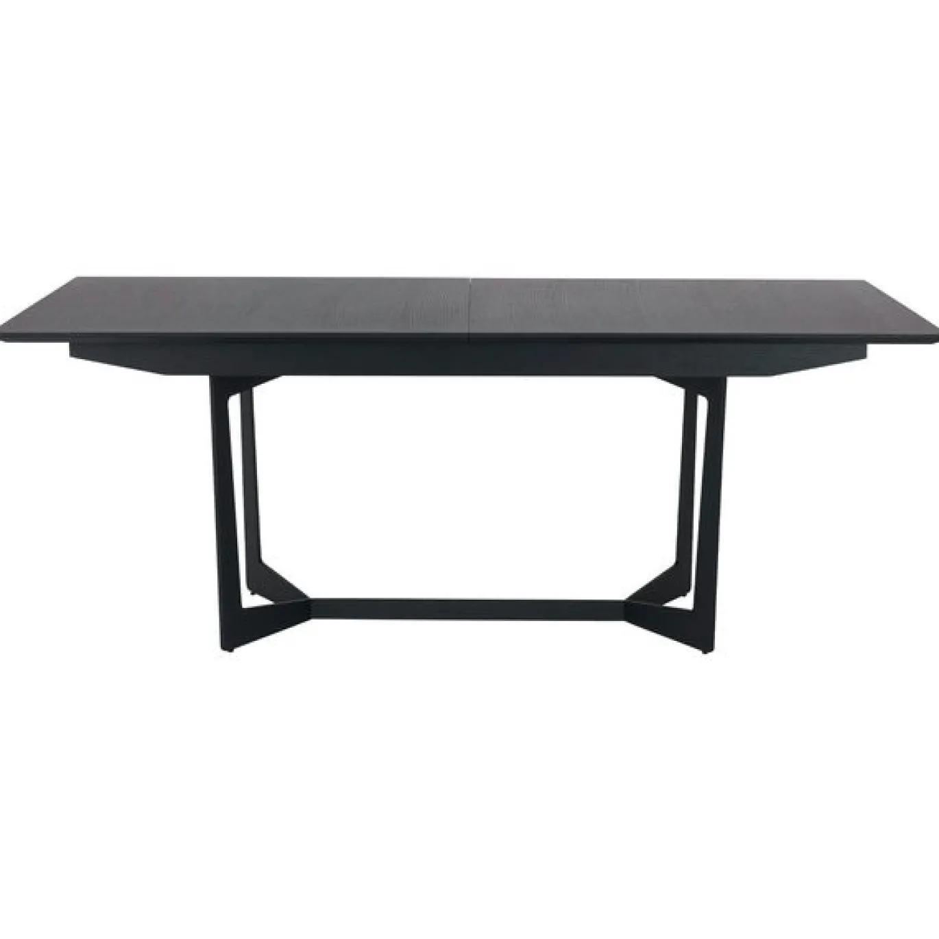 Eetkamertafel Tokyo Zwart Eiken 200/250x100cm - Giga Meubel