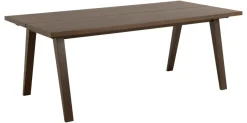 Eettafel Annie Eikenfineer Smoke 200cm - Giga Living