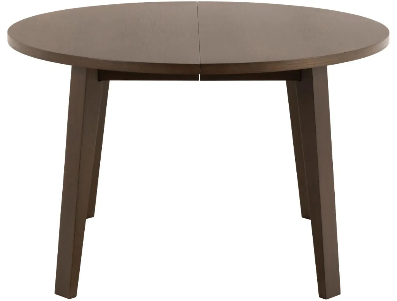 Eettafel Annie Eikenfineer Smoke Ø120/220x75cm - Giga Living