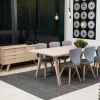 Eettafel Annie Eikenfineer Wit 210/310cm - Giga Living