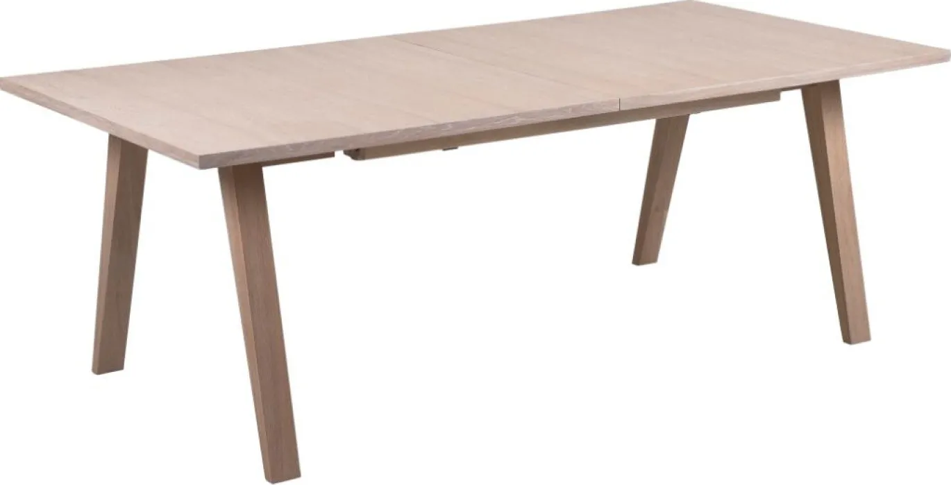 Eettafel Annie Eikenfineer Wit 210/310cm - Giga Living
