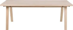 Eettafel Annie Eikenfineer Wit 200cm - Giga Living