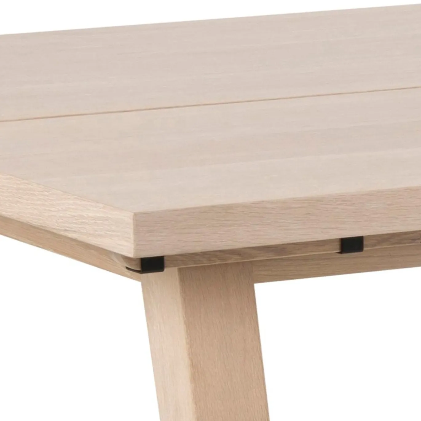 Eettafel Annie Eikenfineer Wit 200cm - Giga Living