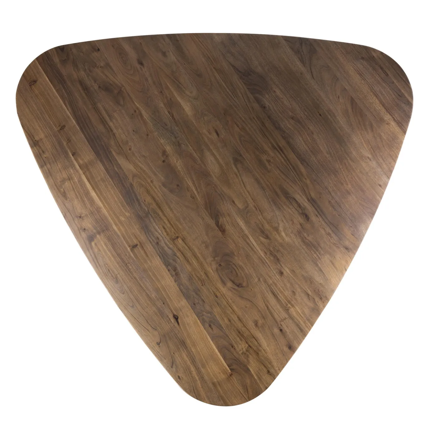 Eettafel Arcadia Driehoek Acacia Bruin 165cm- Giga Meubel