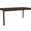 Eettafel Arun Espresso Oil 95x180cm - Giga Living